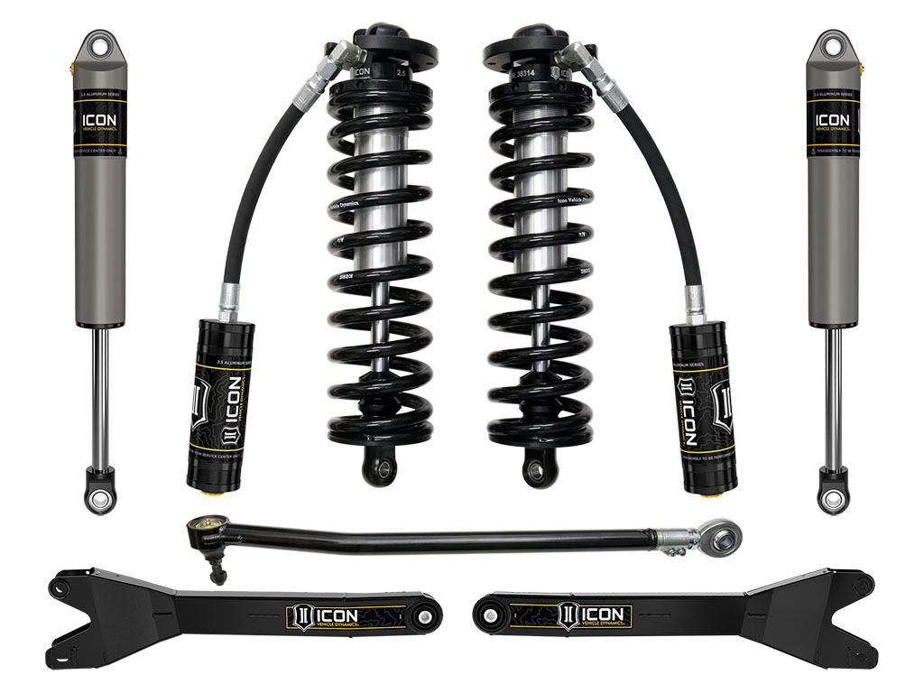 ICON Vehicle Dynamics 23-25 FORD F250/F350 2.5-3" STAGE 2 COILOVER CONVERSION SYSTEM W/ RADIUS ARMS K63202R