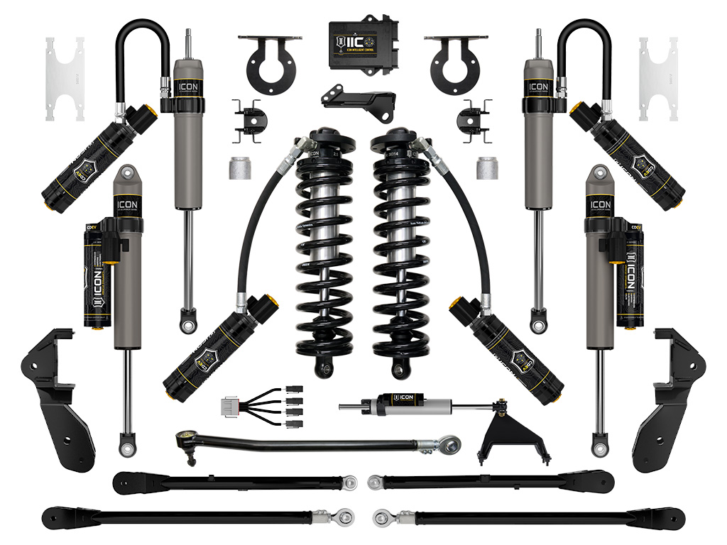 ICON Vehicle Dynamics 23-25 FORD F250/F350 2.5-3" STAGE 7 COILOVER CONVERSION SYSTEM W/ 4-LINK K63207