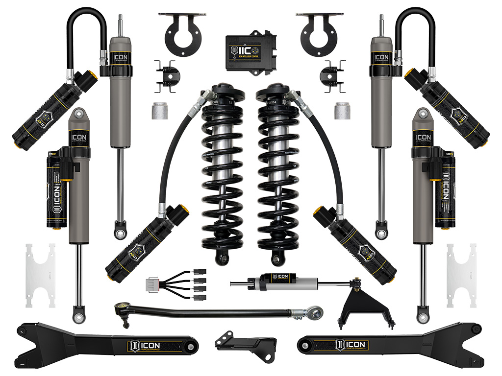 ICON Vehicle Dynamics 23-25 FORD F250/F350 2.5-3" STAGE 7 COILOVER CONVERSION SYSTEM W/ RADIUS ARMS K63207R