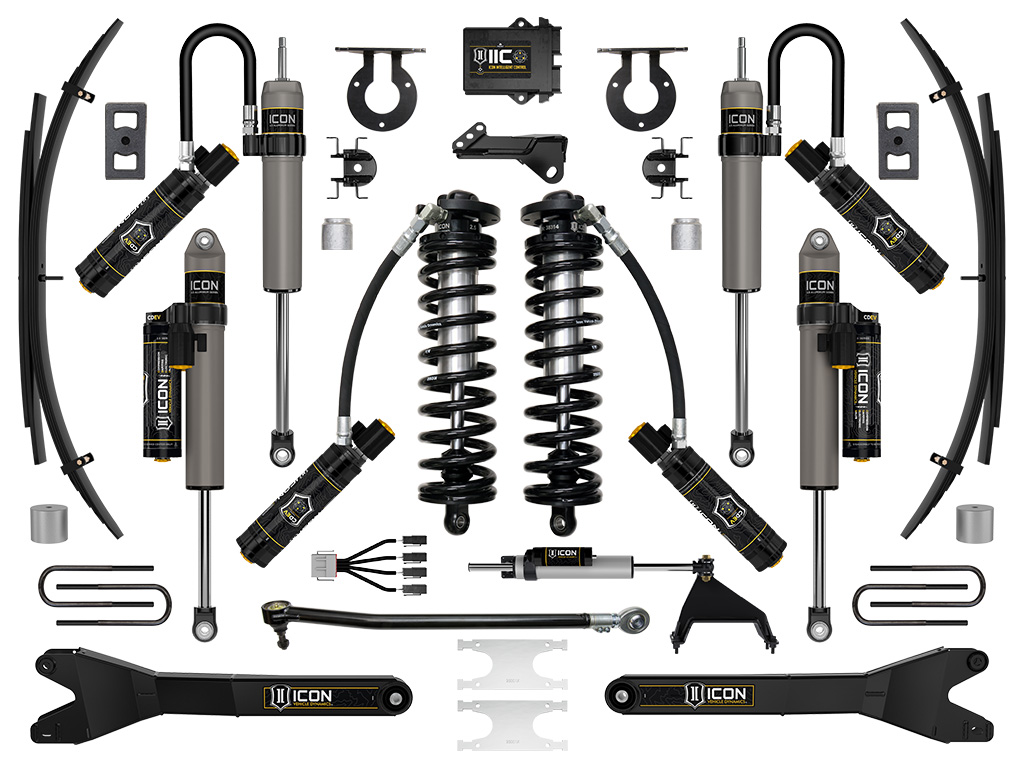 ICON Vehicle Dynamics 23-25 FORD F250/F350 2.5-3" STAGE 7 C/O CONV SYS W/ RADIUS ARMS/EXPANSION PACKS K63207RL