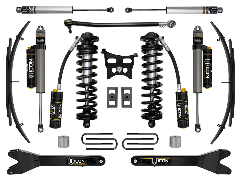 ICON Vehicle Dynamics 23-25 FORD F250/F350 2.5-3" STAGE 4 C/O CONV SYS W/ RADIUS ARMS/EXPANSION PACKS K63204RL