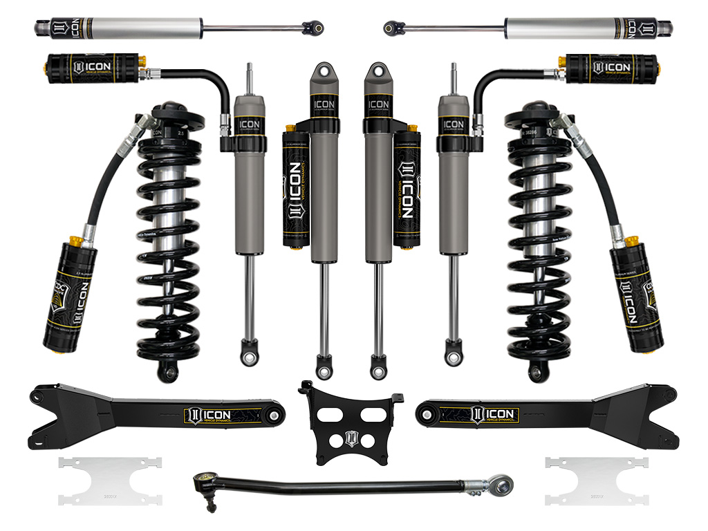 ICON Vehicle Dynamics 23-25 FORD F250/F350 2.5-3" STAGE 5 COILOVER CONVERSION SYSTEM W/ RADIUS ARMS K63205R