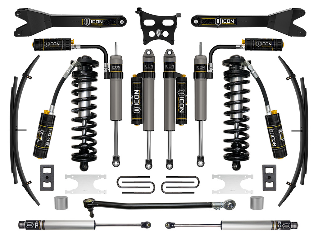 ICON Vehicle Dynamics 23-25 FORD F250/F350 2.5-3" STAGE 5 C/O CONV SYS W/ RADIUS ARMS/EXPANSION PACKS K63205RL