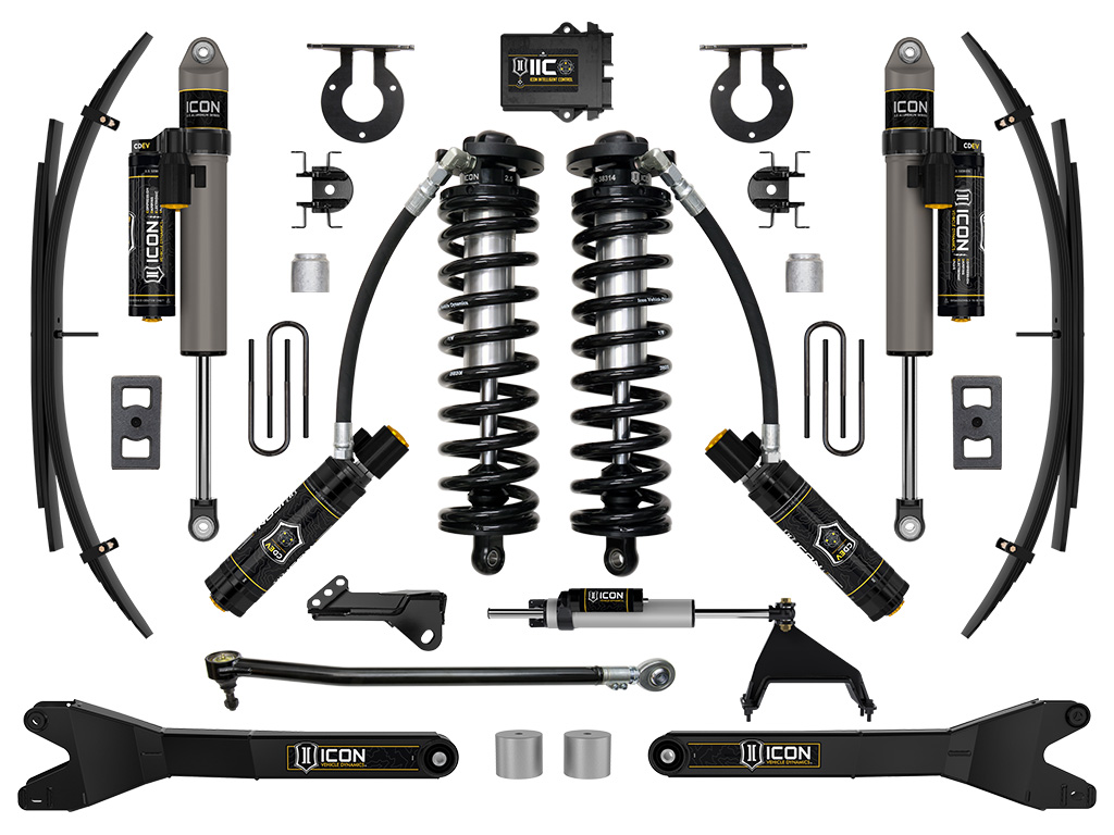 ICON Vehicle Dynamics 23-25 FORD F250/F350 2.5-3" STAGE 6 C/O CONV SYS W/ RADIUS ARMS/EXPANSION PACKS K63206RL
