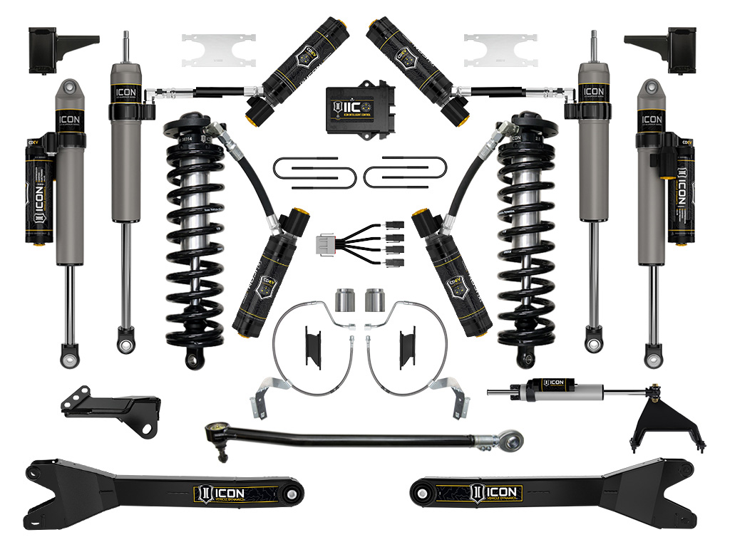 ICON Vehicle Dynamics 23-25 FORD F250/F350 4-5.5" STAGE 9 COILOVER CONVERSION SYSTEM W/ RADIUS ARMS K63219R