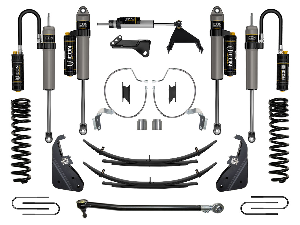 ICON Vehicle Dynamics 23-25 FORD F250/F350 4.5" STAGE 5 SUSPENSION SYSTEM DIESEL W/ EXPANSION PACKS K64545L