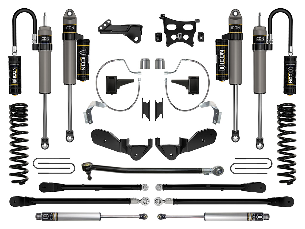 ICON Vehicle Dynamics 23-25 FORD F250/F350 4.5" STAGE 6 SUSPENSION SYSTEM DIESEL K64546