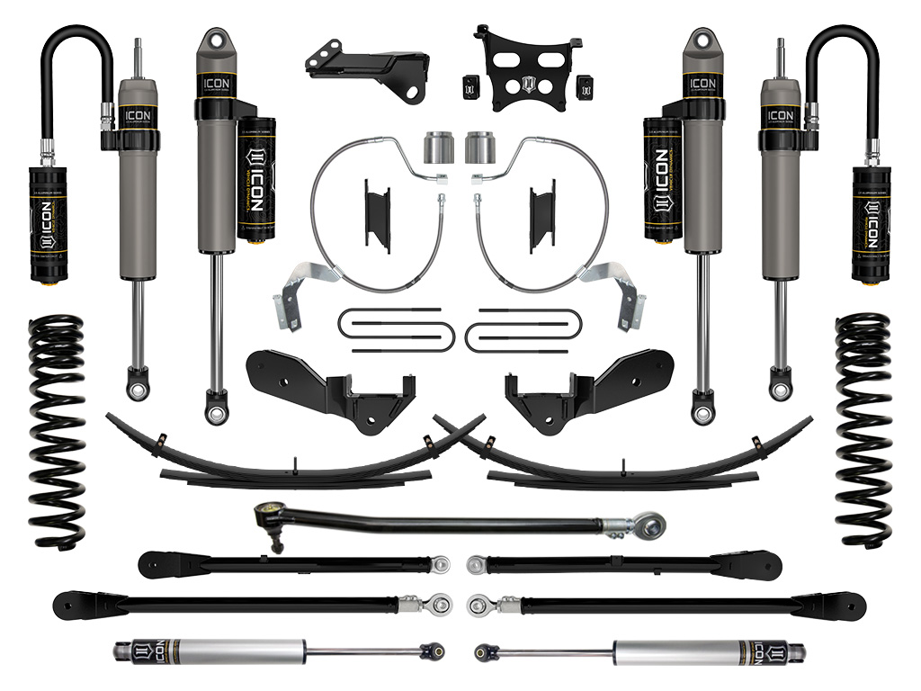 ICON Vehicle Dynamics 23-25 FORD F250/F350 4.5" STAGE 6 SUSPENSION SYSTEM DIESEL W/ EXPANSION PACKS K64546L