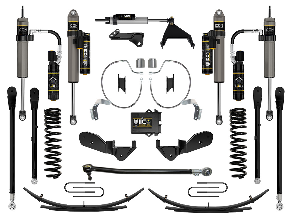 ICON Vehicle Dynamics 23-25 FORD F250/F350 4.5" STAGE 8 SUSPENSION SYSTEM DIESEL W/ EXPANSION PACKS K64548L