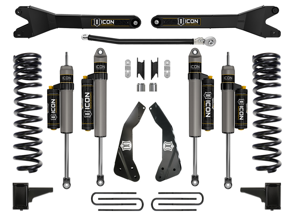 ICON Vehicle Dynamics 11-16 FORD F250/F350 4.5" STAGE 4 SUSPENSION SYSTEM W RADIUS ARM K64563R