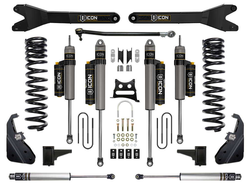 ICON Vehicle Dynamics 17-19 FORD F250/F350 4.5" STAGE 5 SUSPENSION SYSTEM W RADIUS ARM K64515R