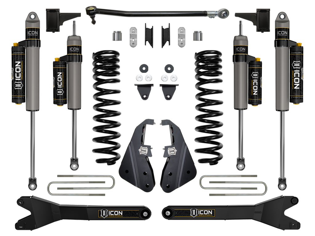 ICON Vehicle Dynamics 20-22 FORD F-250/F-350 4.5" STAGE 4 SUSPENSION SYSTEM W RADIUS ARM K64524R