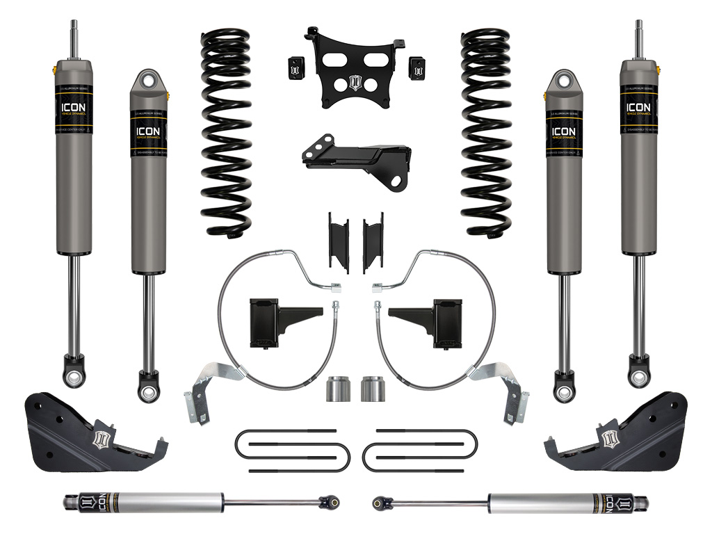 ICON Vehicle Dynamics 23-25 FORD F250/F350 4.5" STAGE 3 SUSPENSION SYSTEM GAS K64533