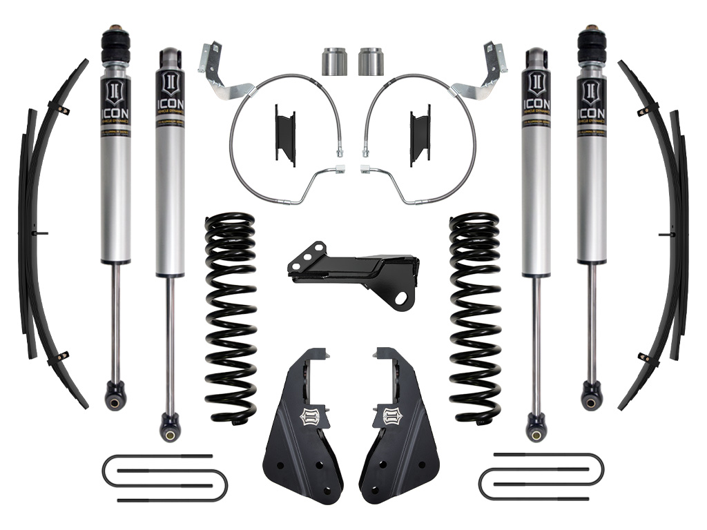 ICON Vehicle Dynamics 23-25 FORD F250/F350 4.5" STAGE 1 SUSPENSION SYSTEM GAS W/ EXPANSION PACKS K64531L