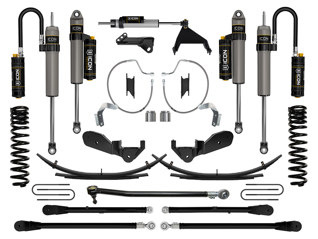 ICON Vehicle Dynamics 23-25 FORD F250/F350 4.5" STAGE 7 SUSPENSION SYSTEM GAS W/ EXPANSION PACKS K64537L