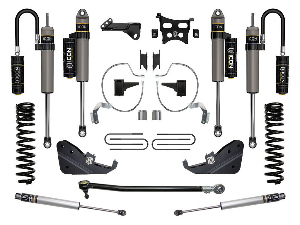 ICON Vehicle Dynamics 23-25 FORD F250/F350 4.5" STAGE 4 SUSPENSION SYSTEM GAS K64534