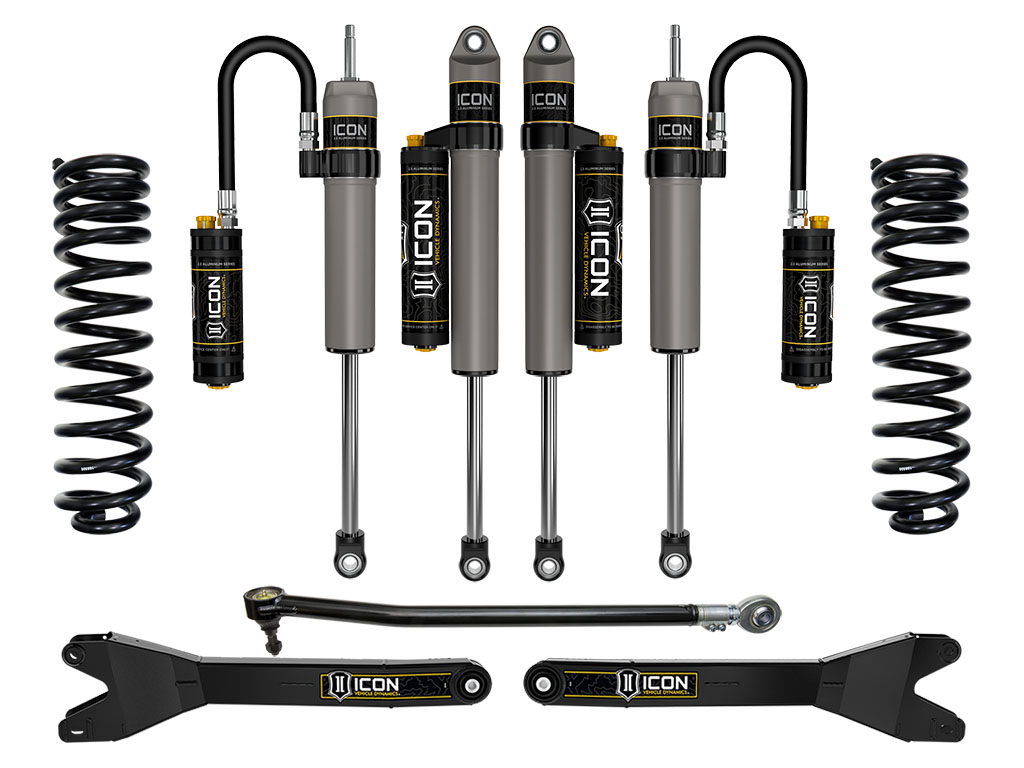 ICON Vehicle Dynamics 23-25 FORD F250/F350 DIESEL 2.5" STAGE 4 SUSPENSION SYSTEM W/ RADIUS ARMS K65893R
