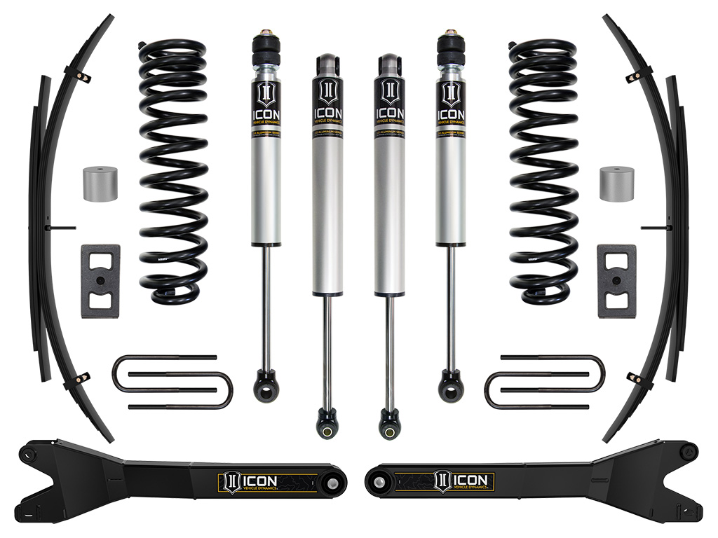 ICON Vehicle Dynamics 23-25 FORD F250/F350 DIESEL 2.5" STAGE 2 SUSP SYS RADIUS ARMS/EXPANSION PACK K65890RL