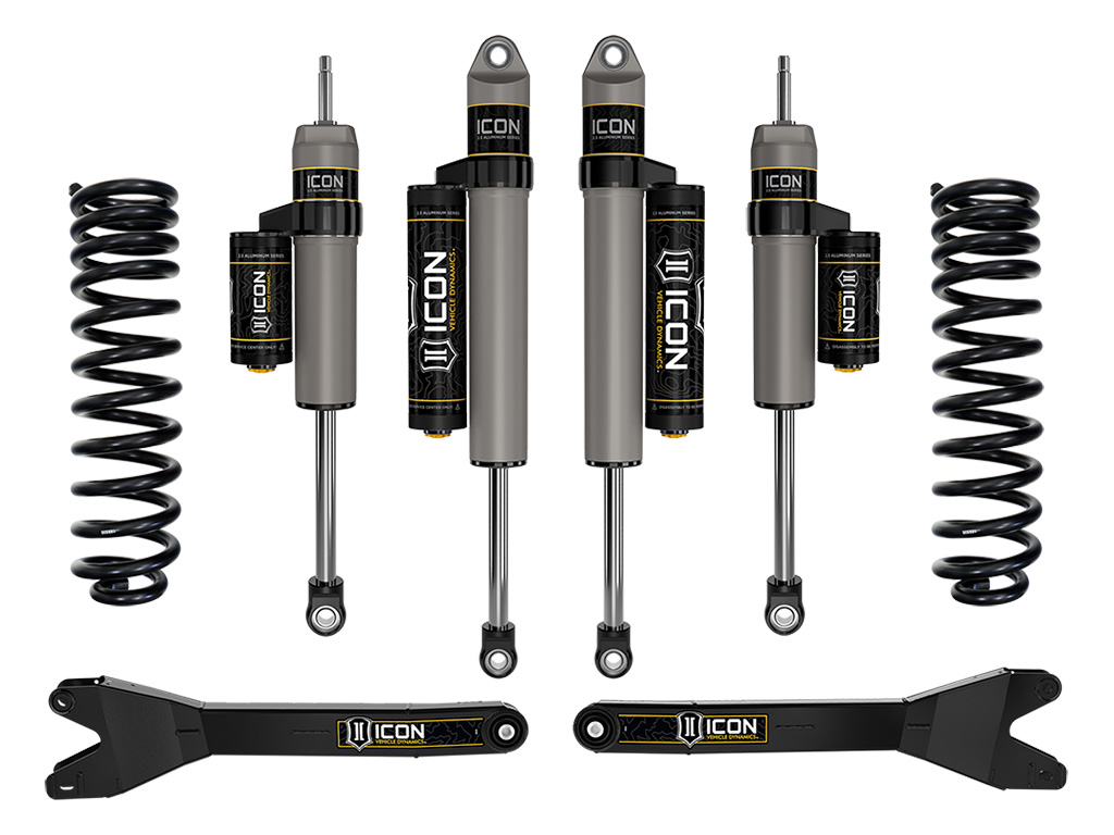 ICON Vehicle Dynamics 23-25 FORD F250/F350 DIESEL 2.5" STAGE 2 SUSPENSION SYSTEM W/ RADIUS ARMS K65891R