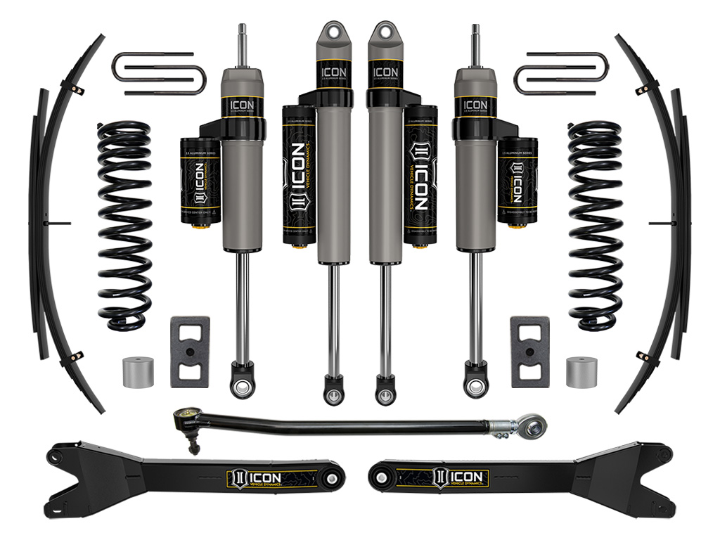 ICON Vehicle Dynamics 23-25 FORD F250/F350 GAS 2.5" STAGE 3 SUSP SYS RADIUS ARMS/EXPANSION PACK K65897RL