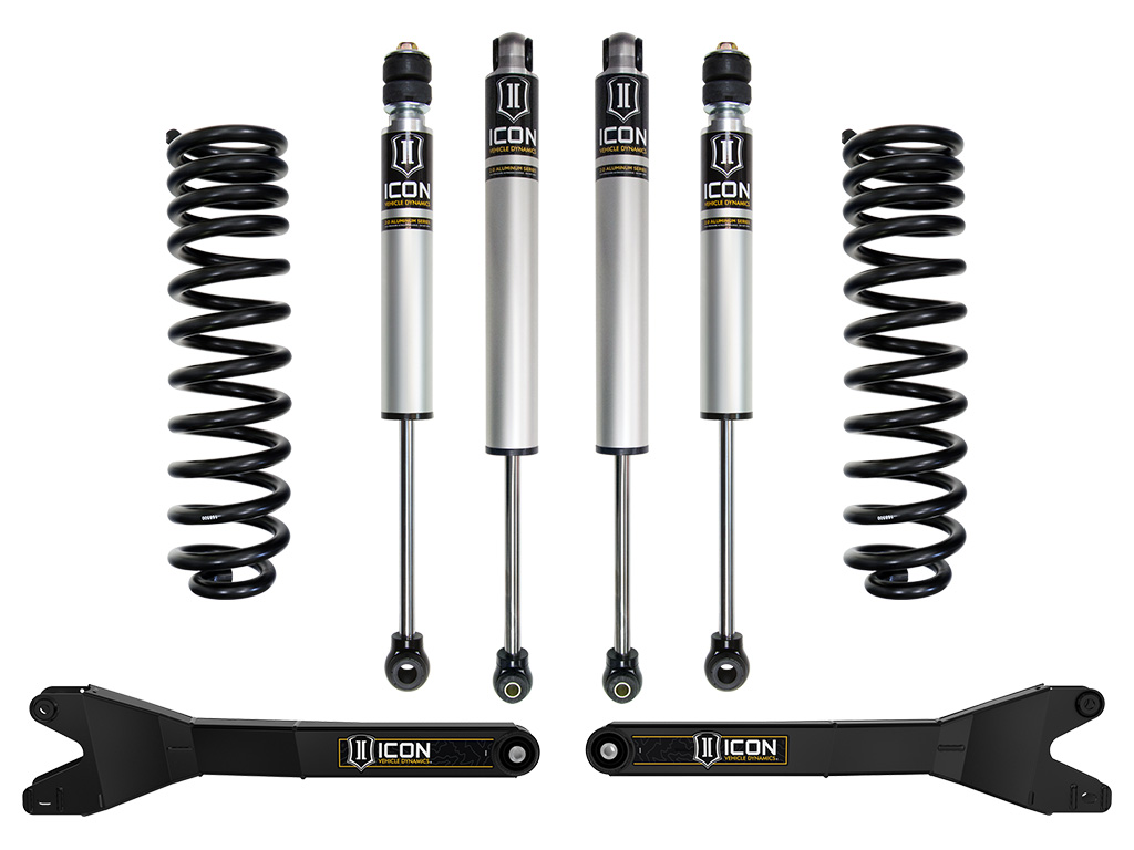 ICON Vehicle Dynamics 23-25 FORD F250/F350 GAS 2.5" STAGE 1 SUSPENSION SYSTEM W/ RADIUS ARMS K65895R