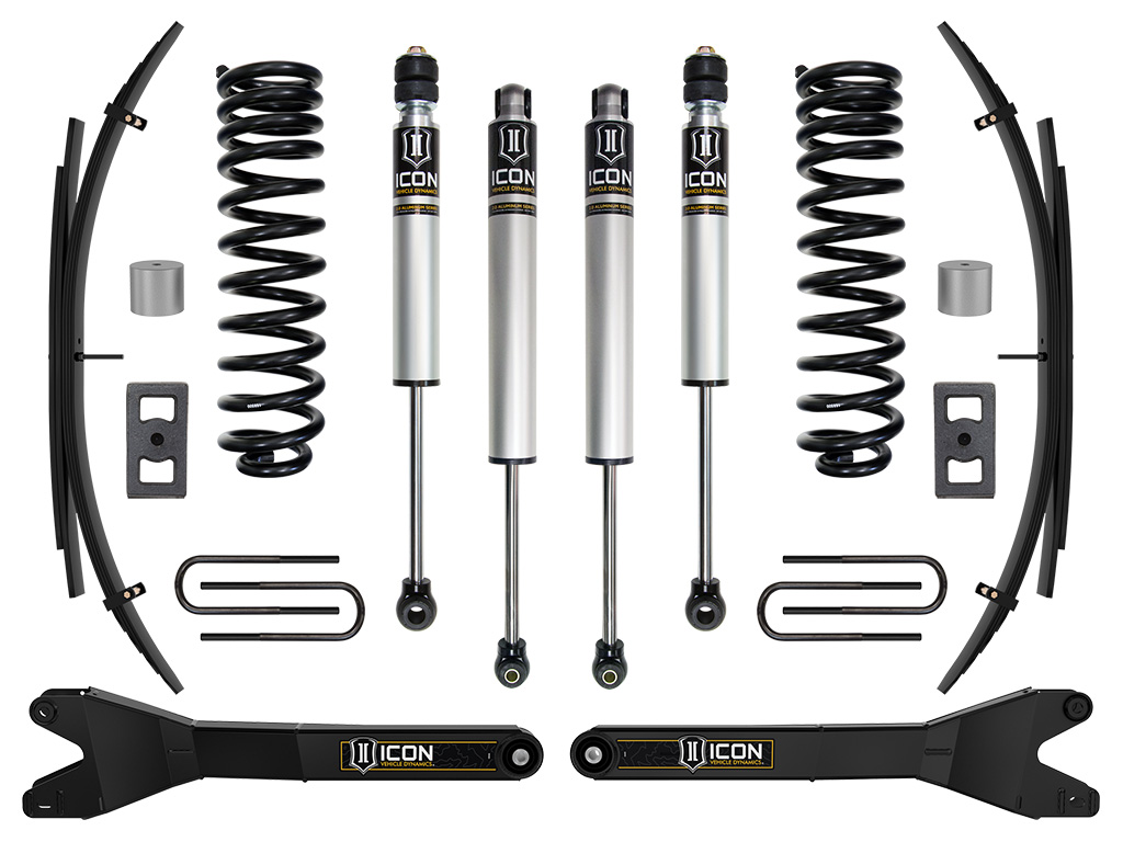 ICON Vehicle Dynamics 23-25 FORD F250/F350 GAS 2.5" STAGE 1 SUSP SYS W/ RADIUS ARMS/EXPANSION PACK K65895RL