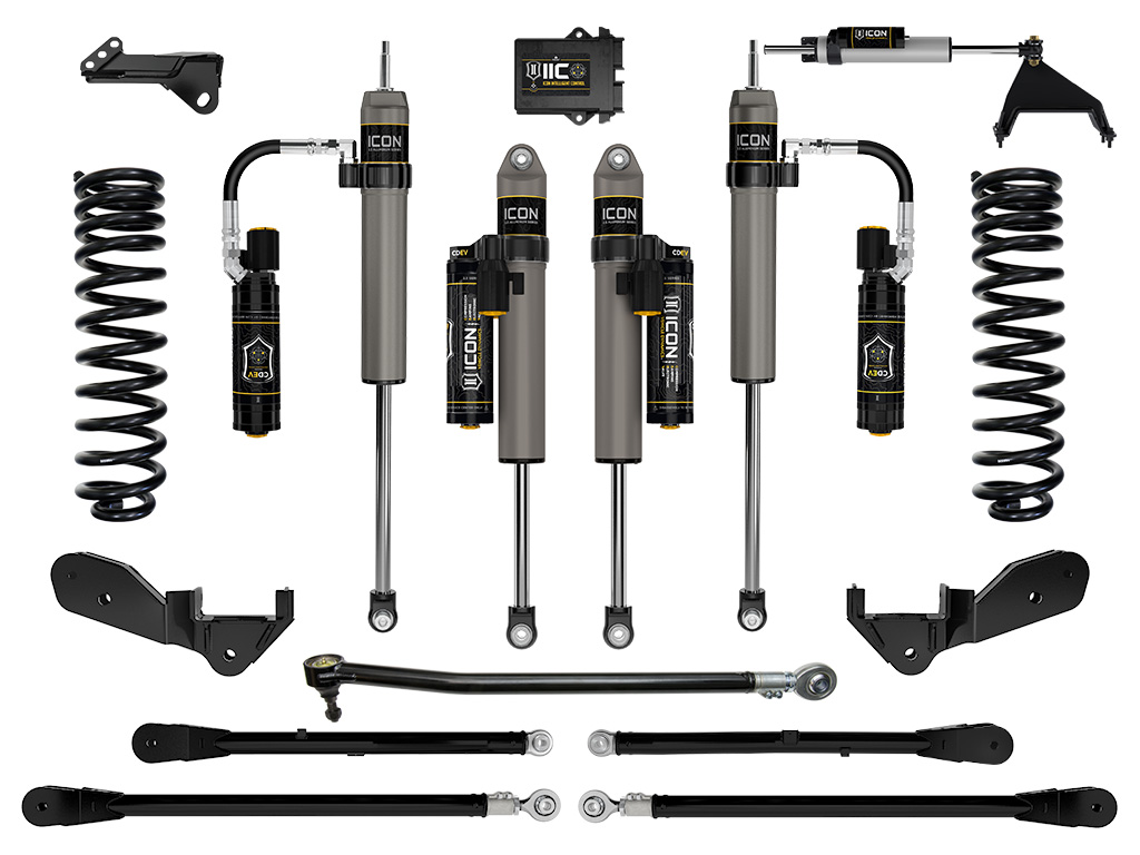 ICON Vehicle Dynamics 23-25 FORD F250/F350 DIESEL 2.5" STAGE 6 SUSPENSION SYSTEM W/ 4-LINK K65918