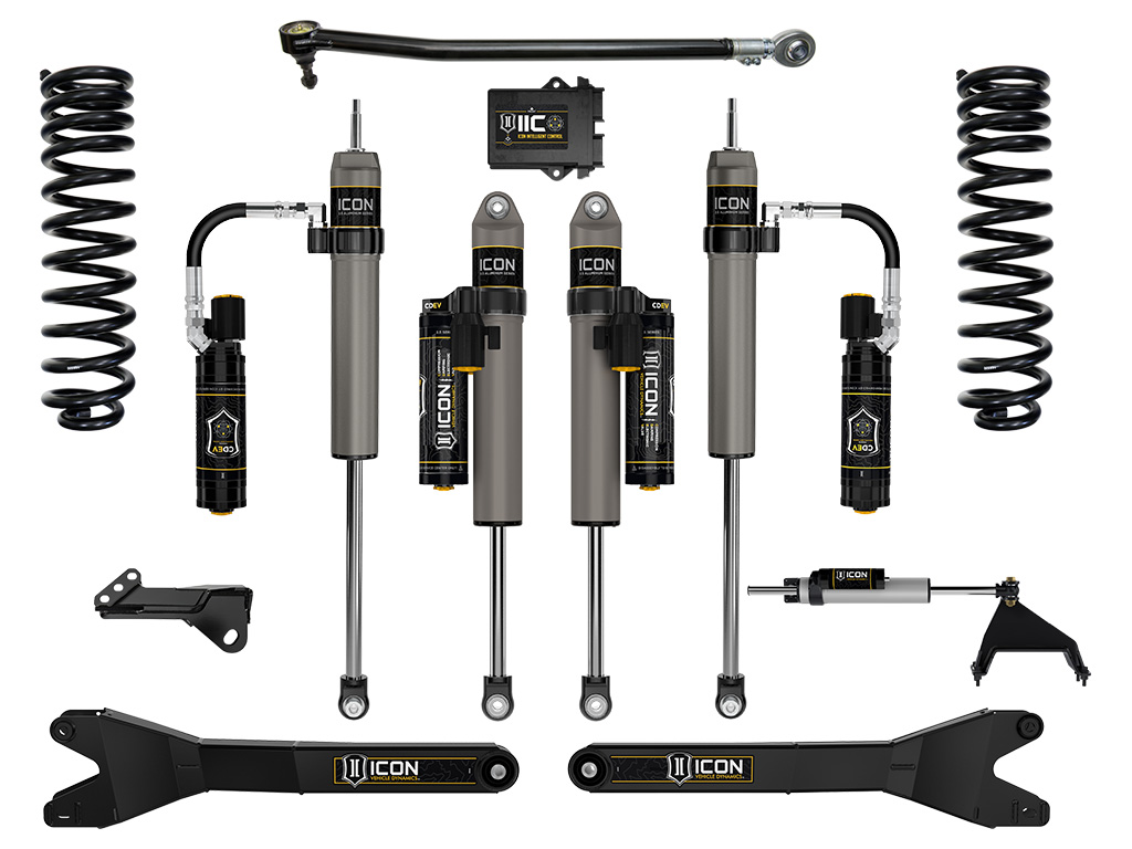 ICON Vehicle Dynamics 23-25 FORD F250/F350 GAS 2.5" STAGE 6 SUSPENSION SYSTEM W/ RADIUS ARMS K65919R
