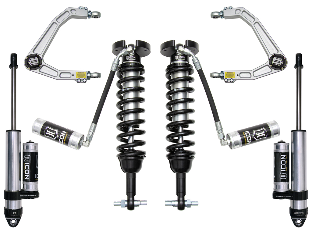 ICON Vehicle Dynamics 19-23 GM 1500 1.5-3.5" STAGE 3 SUSPENSION SYSTEM W BILLET UCA K73063