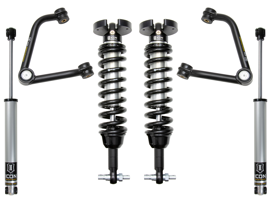 ICON Vehicle Dynamics 19-23 GM 1500 1.5-3.5" STAGE 2 SUSPENSION SYSTEM W TUBULAR UCA K73062T