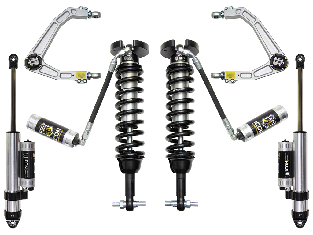ICON Vehicle Dynamics 19-23 GM 1500 1.5-3.5" STAGE 4 SUSPENSION SYSTEM W BILLET UCA K73064
