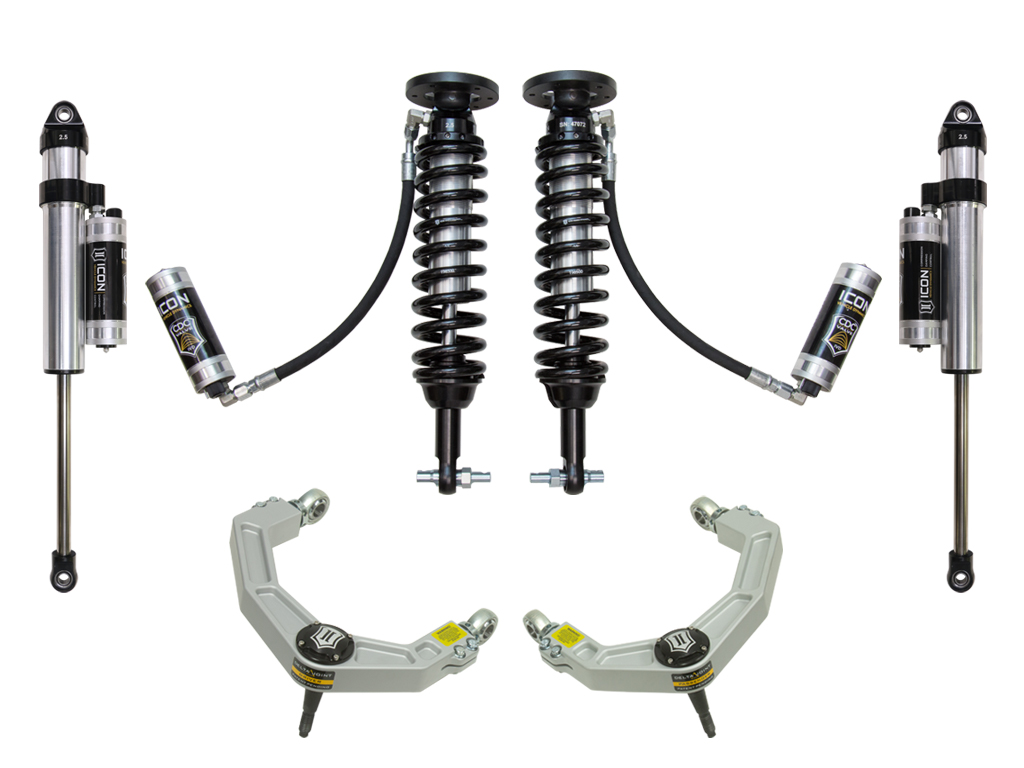 ICON Vehicle Dynamics 2014 FORD F150 4WD 1.75-2.63" STAGE 5 SUSPENSION SYSTEM W BILLET UCA K93065
