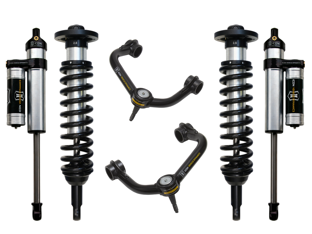 ICON Vehicle Dynamics 09-13 FORD F150 4WD 0-2.63" STAGE 3 SUSPENSION SYSTEM W TUBULAR UCA K93003T