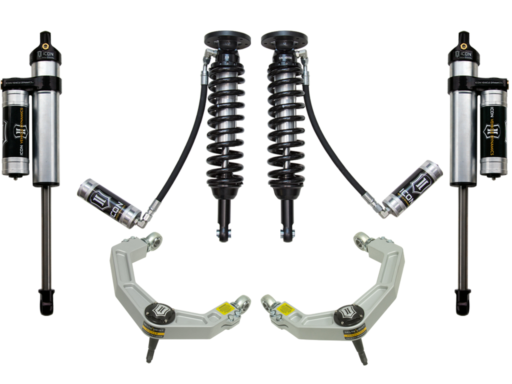 ICON Vehicle Dynamics 09-13 FORD F150 2WD 1.75-2.63" STAGE 3 SUSPENSION SYSTEM W BILLET UCA K93012