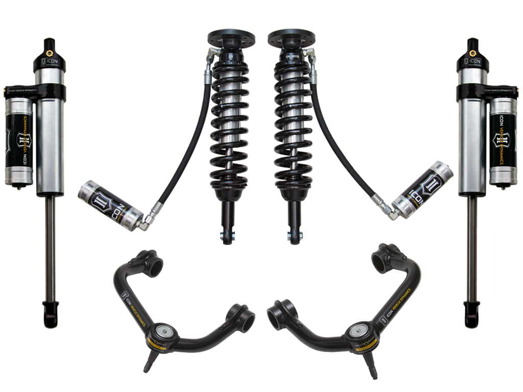 ICON Vehicle Dynamics 09-13 FORD F150 2WD 1.75-2.63" STAGE 3 SUSPENSION SYSTEM W TUBULAR UCA K93012T