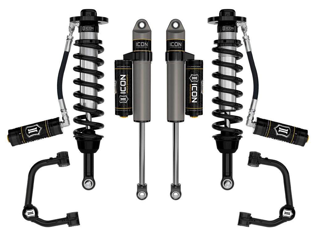 ICON Vehicle Dynamics 21-24 FORD F150 TREMOR 4WD 2.5-3" STAGE 3 SUSPENSION SYSTEM W TUBULAR UCA K93163T