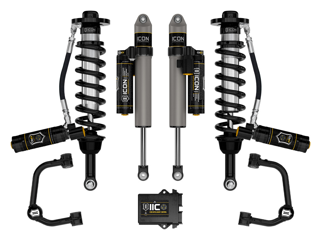 ICON Vehicle Dynamics 21-24 FORD F150 TREMOR 4WD 2.5-3" STAGE 5 SUSPENSION SYSTEM W TUBULAR UCA K93165T