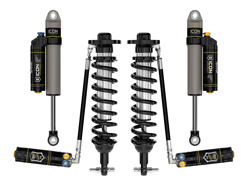 ICON Vehicle Dynamics 21-25 FORD F150 4WD 0-2.75" STAGE 4 SUSPENSION SYSTEM CDXS K93114D