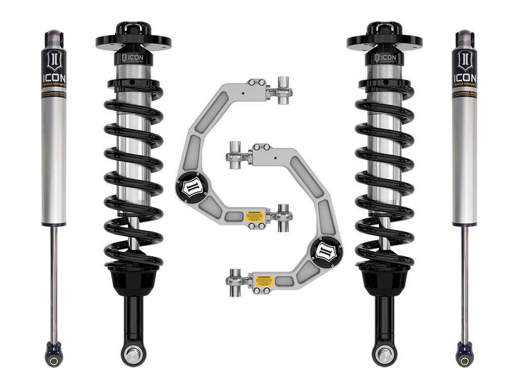 ICON Vehicle Dynamics 21-25 FORD F150 4WD 2.75-3.5" STAGE 1 SUSPENSION SYSTEM W BILLET UCA K93131