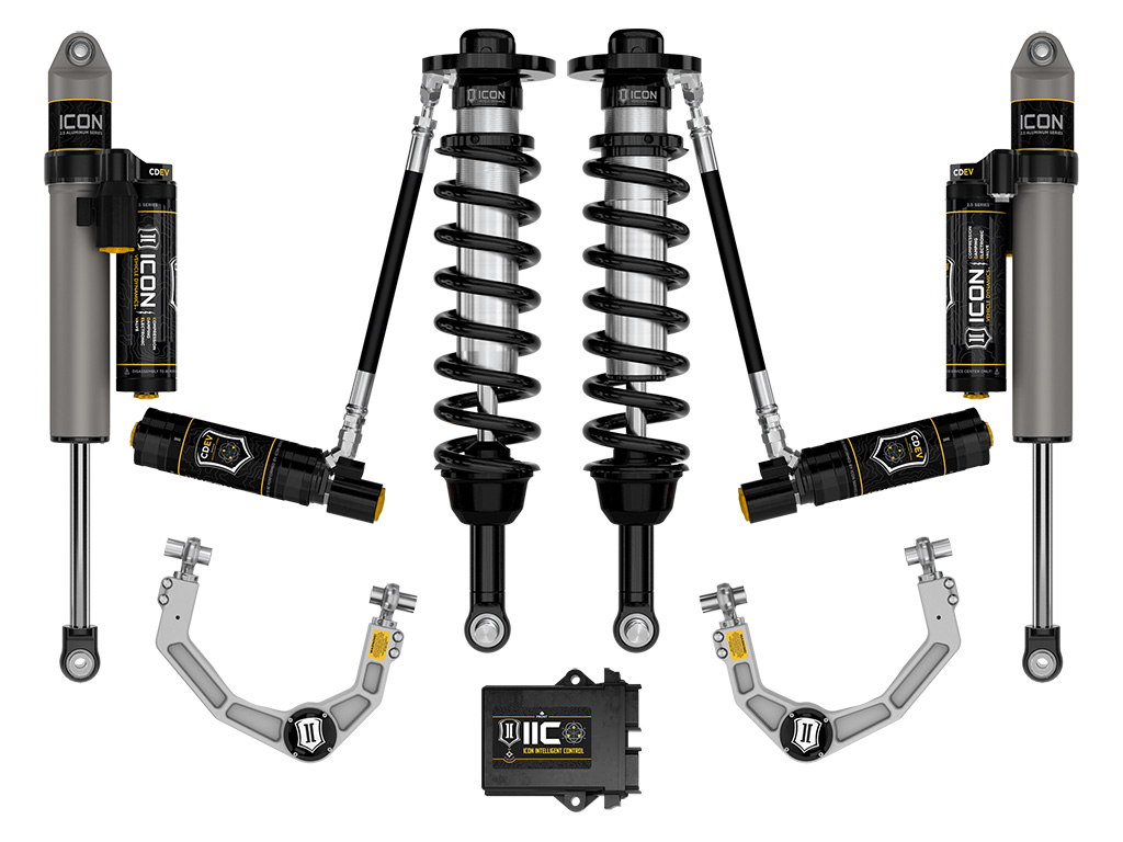 ICON Vehicle Dynamics 21-25 FORD F150 4WD 2.75-3.5" STAGE 5 SUSPENSION SYSTEM W BILLET UCA K93135