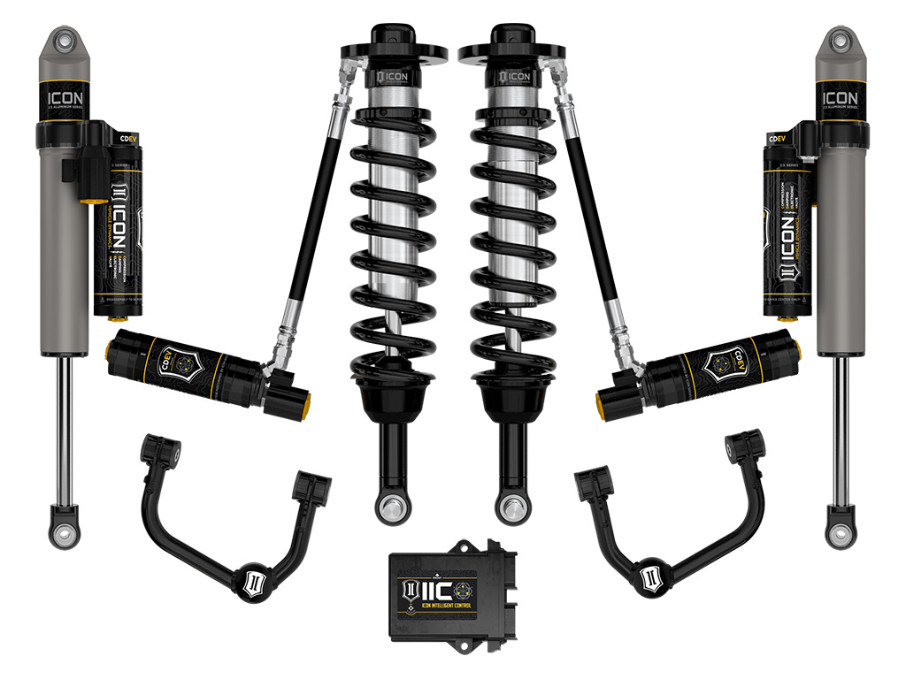 ICON Vehicle Dynamics 21-25 FORD F150 4WD 2.75-3.5" STAGE 5 SUSPENSION SYSTEM W TUBULAR UCA K93135T