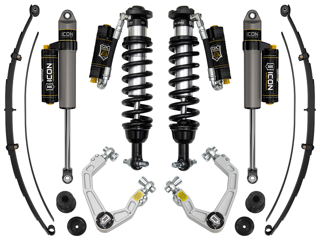 ICON Vehicle Dynamics 19-21 FORD RANGER 0-3.5" STAGE 8 SUSPENSION SYSTEM W BILLET UCA AL KNUCKLE K93208A