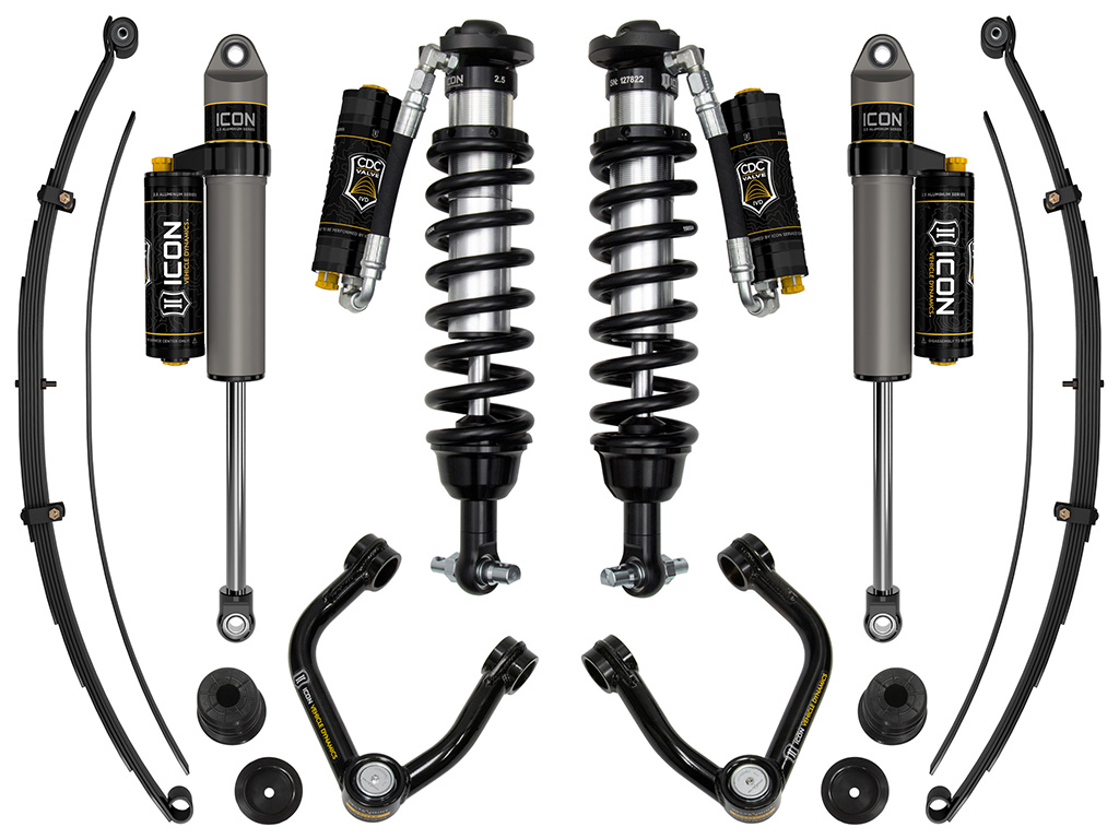 ICON Vehicle Dynamics 19-21 FORD RANGER 0-3.5" STAGE 8 SUSPENSION SYSTEM W TUBULAR UCA AL KNUCKLE K93208TA