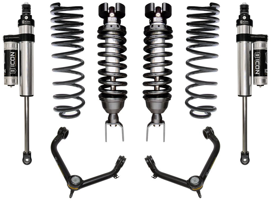 ICON Vehicle Dynamics 19-UP RAM 1500 2/4WD 0-1.5" STAGE 4 SUSPENSION SYSTEM W TUBULAR UCA K213104T