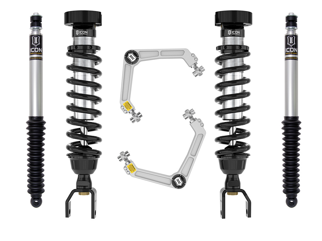 ICON Vehicle Dynamics 19-23 RAM 1500 2-3" STAGE 1 SUSPENSION SYSTEM W/ BILLET UCA K213111