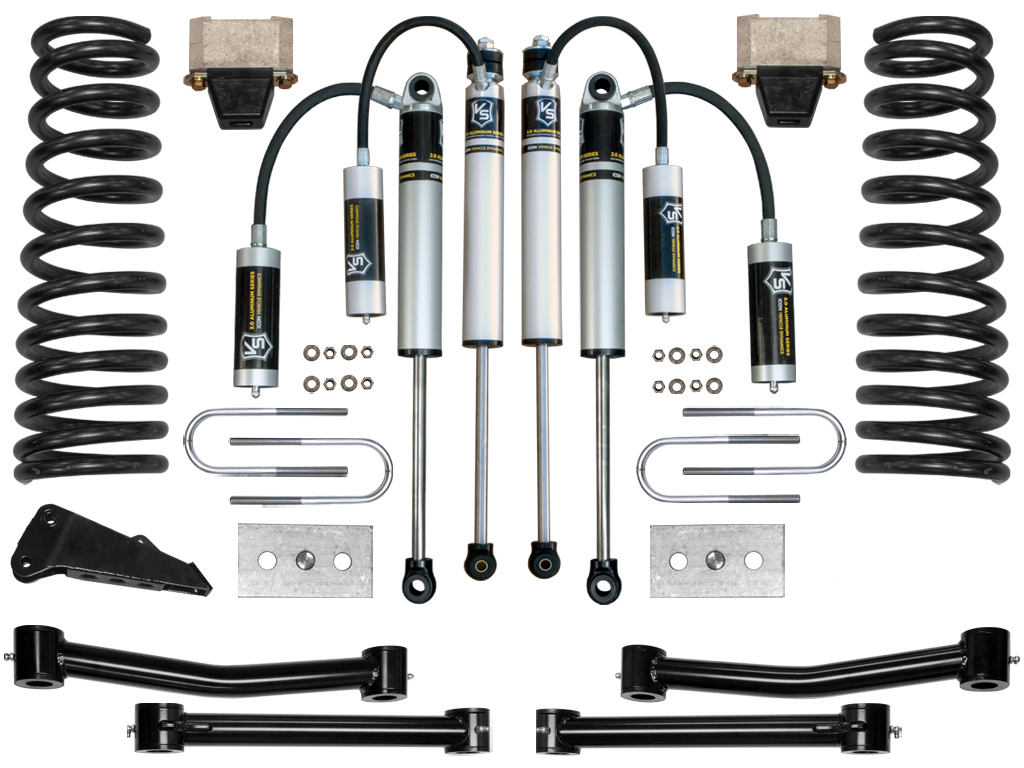 ICON Vehicle Dynamics 03-08 RAM 2500/3500 4WD 4.5" STAGE 2 SUSPENSION SYSTEM K214501T