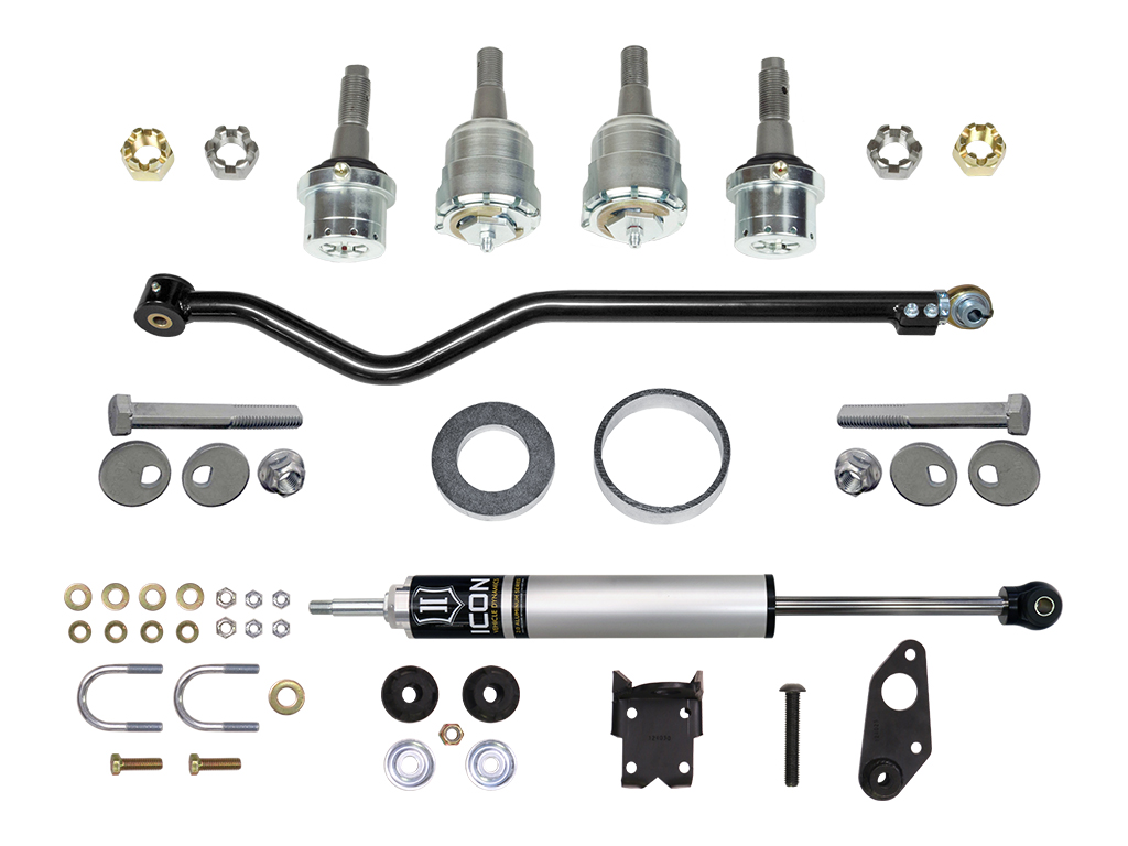 ICON Vehicle Dynamics 07-18 JEEP JK STAGE 4 ULTIMATE FRONT END KIT K2204