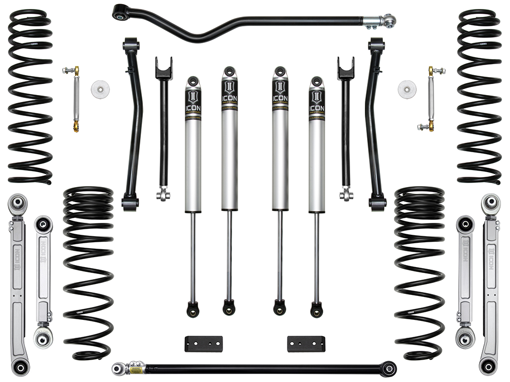 ICON Vehicle Dynamics 20-UP JEEP GLADIATOR 2.5" STAGE 5 SUSPENSION SYSTEM (BILLET) K22105