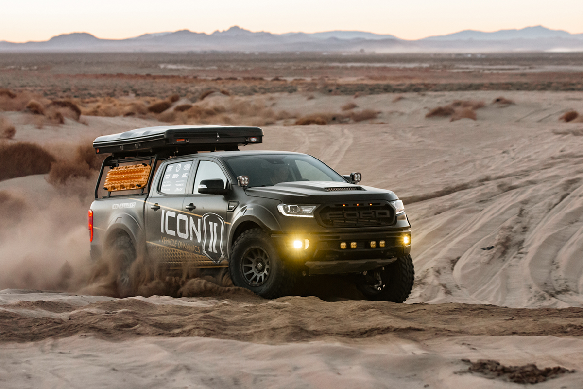 ICON Vehicle Dynamics 19-21 FORD RANGER 0-3.5" STAGE 7 SUSPENSION SYSTEM W BILLET UCA AL KNUCKLE K93207A