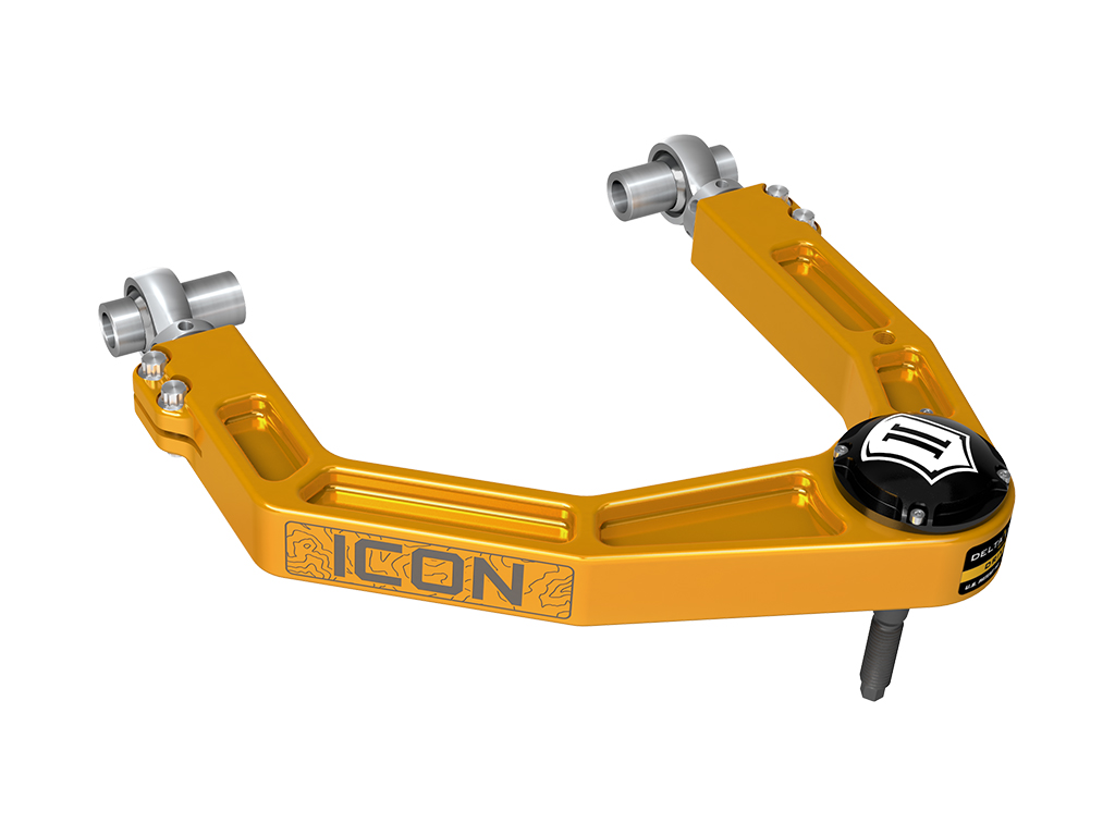 ICON Vehicle Dynamics 24-25 TACOMA/24-25 LC250/24-25 GX550/25 T4R BILLET UCA DJ PRO KIT GOLD ANO 58552GDJ